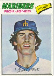 1977 Topps Baseball Cards      118     Rick Jones RC
